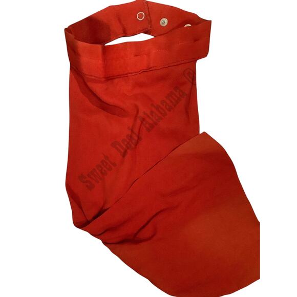 Scovill Vietnam Era Military Scarf, Red, 18.75"L x 7.5"W (18" Max Neck) - Picture 2 of 6